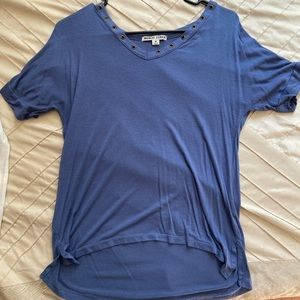 Lightly worn moral fiber top